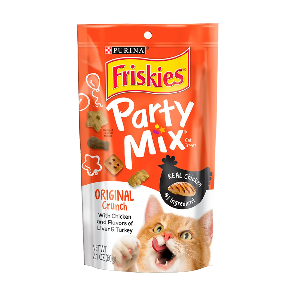 Friskies party mix original sale crunch